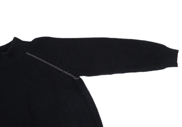Y's for men Wool Acrylic waffle Knit Sweater K-173238_005