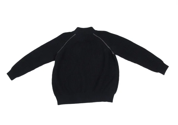 Y's for men Wool Acrylic waffle Knit Sweater K-173238_010