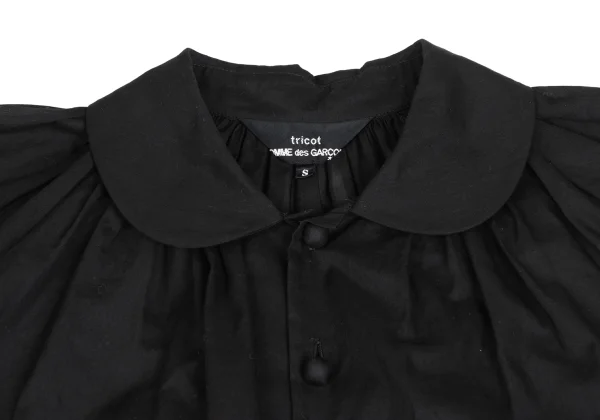 tricot COMME des GARCONS Cotton Covered Button Sheer Blouse K-173251_004