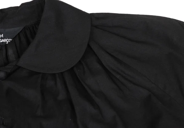 tricot COMME des GARCONS Cotton Covered Button Sheer Blouse K-173251_005