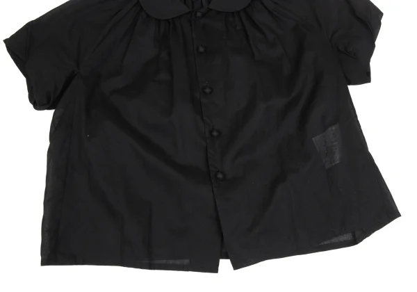 tricot COMME des GARCONS Cotton Covered Button Sheer Blouse K-173251_007
