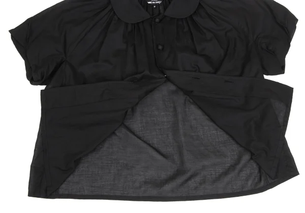 tricot COMME des GARCONS Cotton Covered Button Sheer Blouse K-173251_009