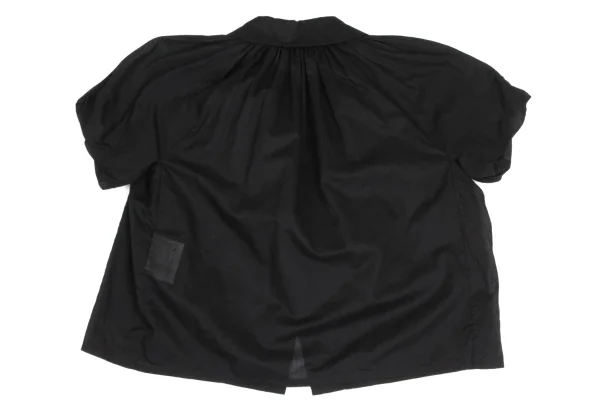 tricot COMME des GARCONS Cotton Covered Button Sheer Blouse K-173251_010