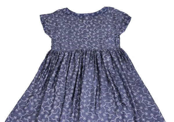 tricot COMME des GARCONS Floral Botanical Pront Cupra Dress K-173252_003