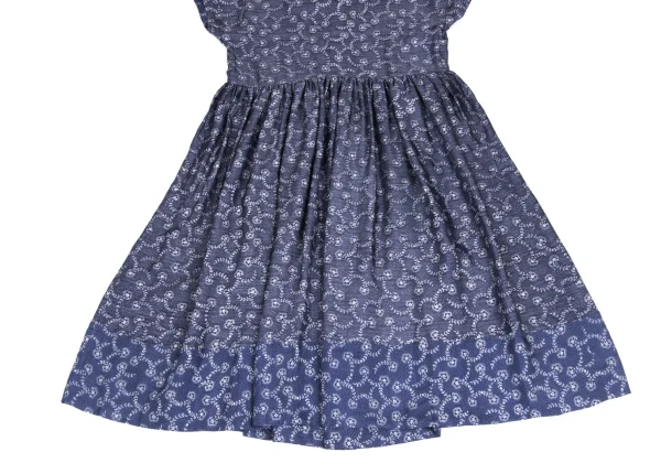 tricot COMME des GARCONS Floral Botanical Pront Cupra Dress K-173252_006