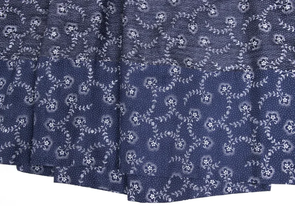 tricot COMME des GARCONS Floral Botanical Pront Cupra Dress K-173252_009