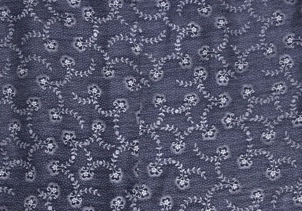 tricot COMME des GARCONS Floral Botanical Pront Cupra Dress K-173252_014