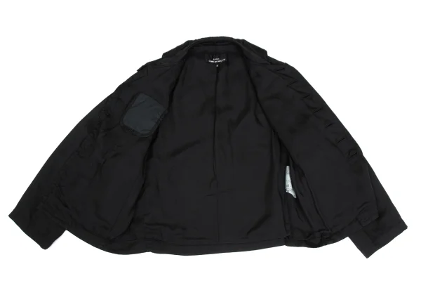 tricot COMME des GARCONS Dyed Cupra Frill Pocket Jacket K-173253_013