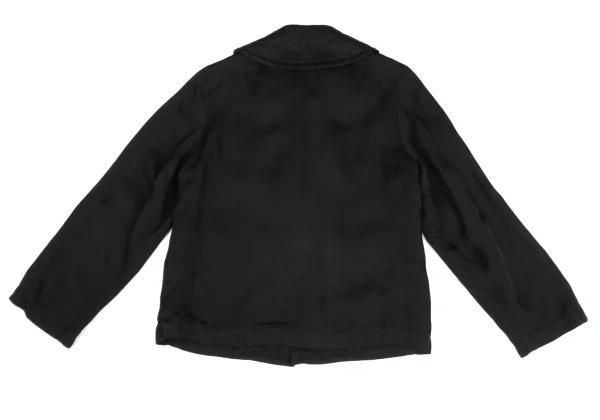 tricot COMME des GARCONS Dyed Cupra Frill Pocket Jacket K-173253_014