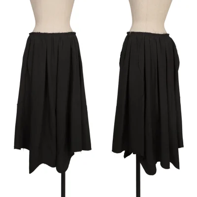 COMME des GARCONS Wool Curve Switching Skirt