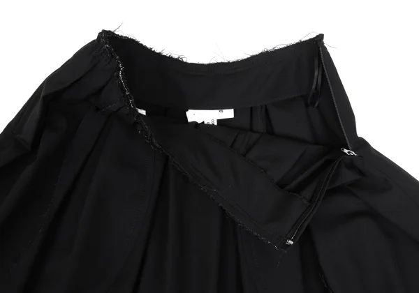 COMME des GARCONS Wool Curve Switching Skirt K-173254_005