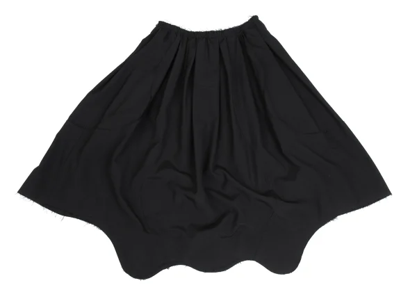 COMME des GARCONS Wool Curve Switching Skirt K-173254_010