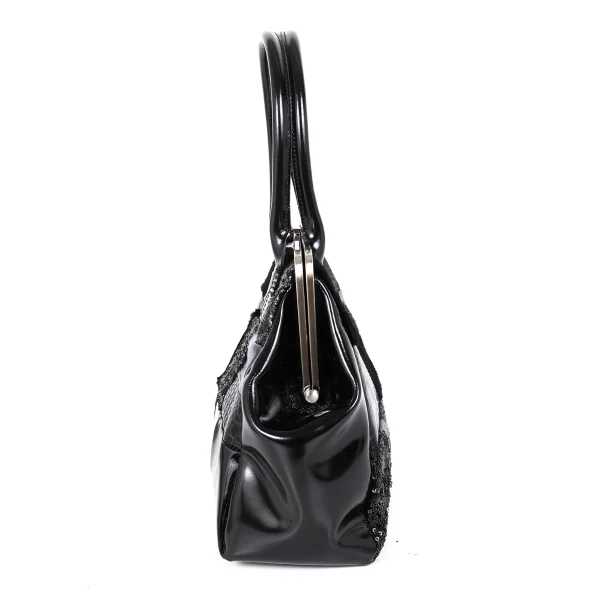 JUNYA WATANABE COMME des GARCONS Patchwork Kiss Lock Bag K-173255_003