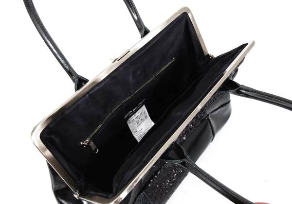 JUNYA WATANABE COMME des GARCONS Patchwork Kiss Lock Bag K-173255_011