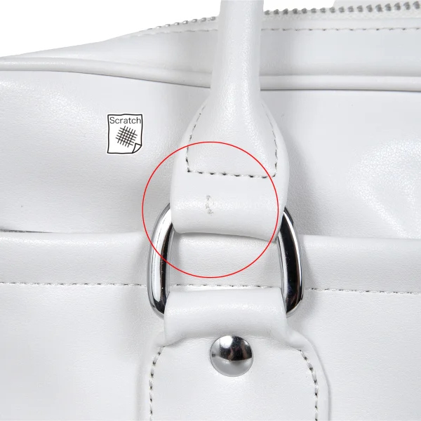 COMME des GARCONS Synthetic Leather School Bag K-173256_007