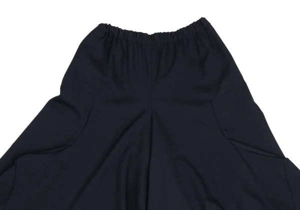 COMME des GARCONS Wool Gaba 3D Switching Wide Pants K-173257_003