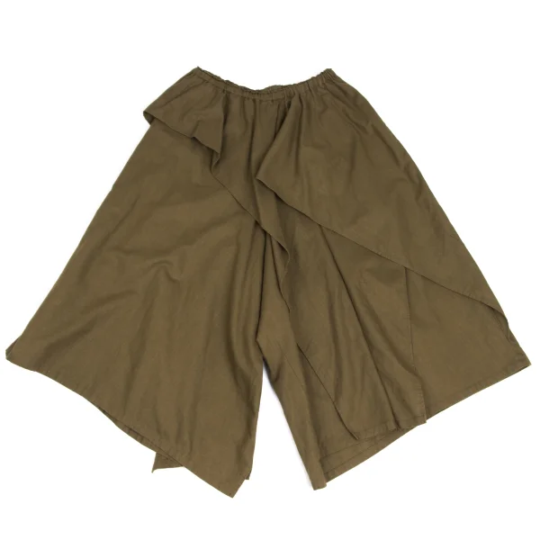 Y's Cotton Frill Wide Pants K-173262_002