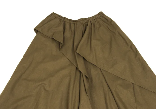 Y's Cotton Frill Wide Pants K-173262_003