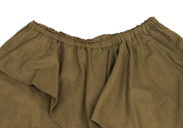 Y's Cotton Frill Wide Pants K-173262_004