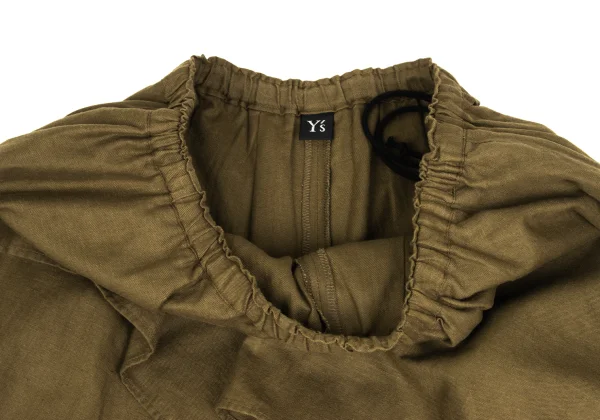 Y's Cotton Frill Wide Pants K-173262_007