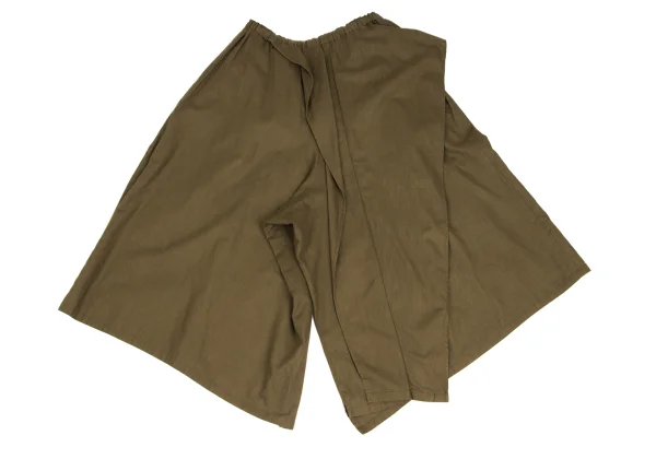 Y's Cotton Frill Wide Pants K-173262_010