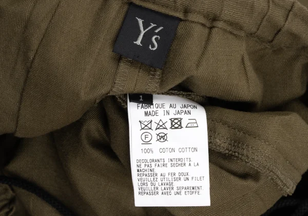 Y's Cotton Frill Wide Pants K-173262_012