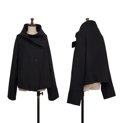 Y's Wool Drape Neck Jacket