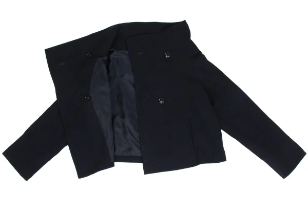 Y's Wool Drape Neck Jacket K-173263_010
