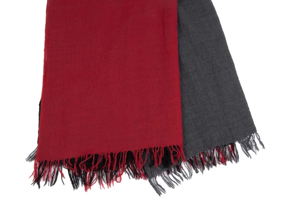 Y's Three Layer Fringe Scarf K-173265_004