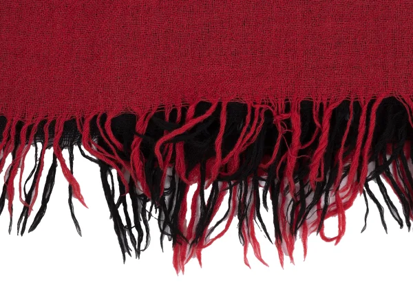 Y's Three Layer Fringe Scarf K-173265_005