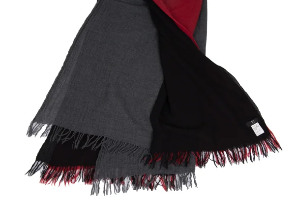 Y's Three Layer Fringe Scarf K-173265_006