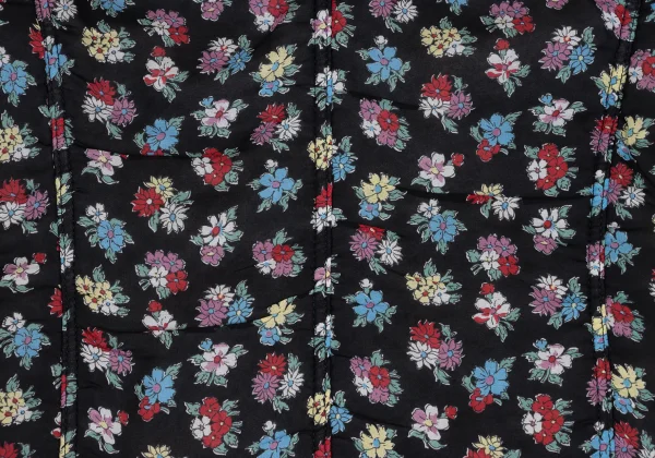 tricot COMME des GARCONS Floral Print Rayon Padded Jacket K-173267_017