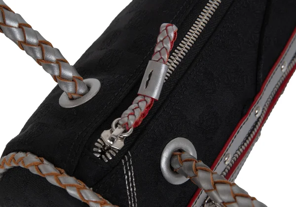 LOEWE Charm Zip Braided Handle Bag K-173275_011