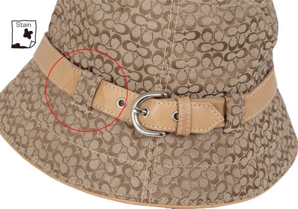 COACH Signature Safari Hat K-173276_007