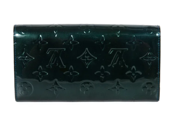 Louis Vuitton Monogram Vernis Pochette Porte Monnaie Credi Wallet K-173283_002