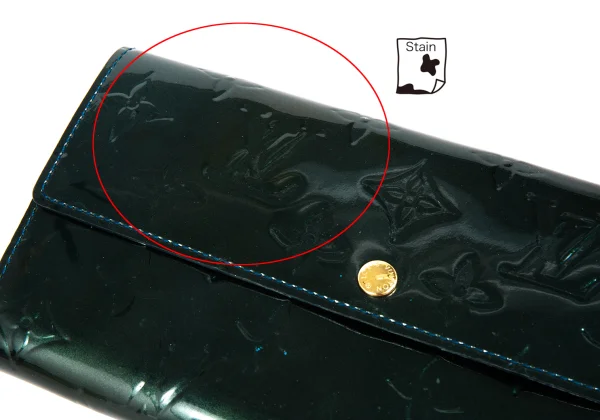 Louis Vuitton Monogram Vernis Pochette Porte Monnaie Credi Wallet K-173283_005