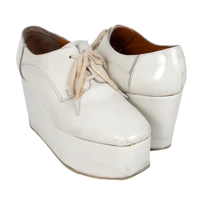 JUNYA WATANABE COMME des GARCONS Leather Platform Shoes