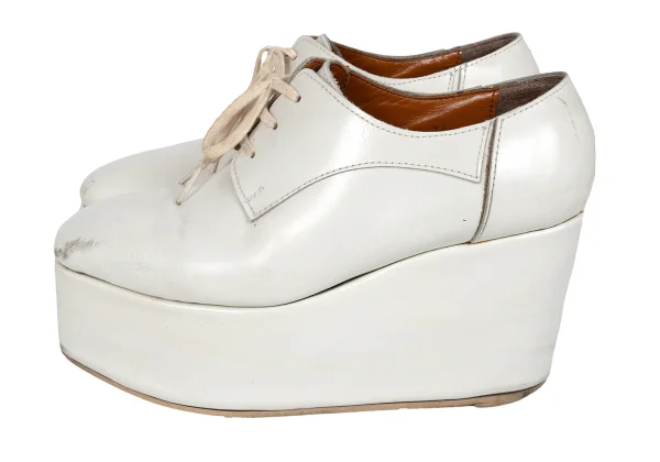 JUNYA WATANABE COMME des GARCONS Leather Platform Shoes K-173285_003