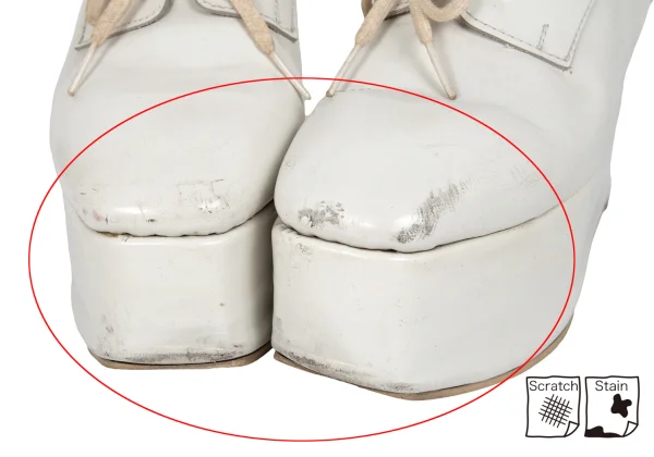 JUNYA WATANABE COMME des GARCONS Leather Platform Shoes K-173285_006