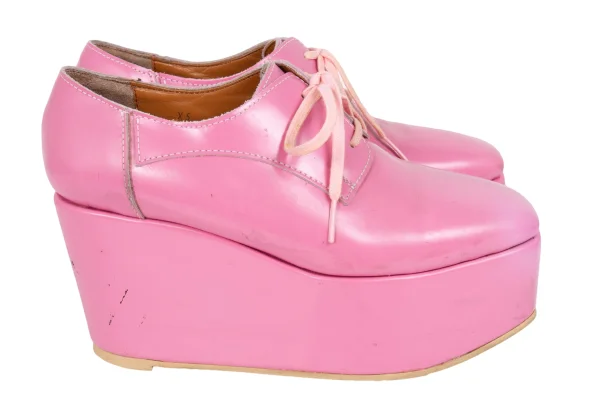 JUNYA WATANABE COMME des GARCONS Leather Platform Shoes K-173286_004