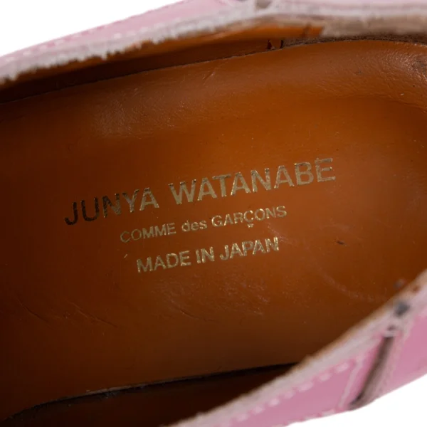 JUNYA WATANABE COMME des GARCONS Leather Platform Shoes K-173286_019