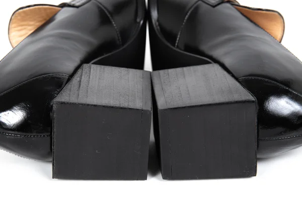 Jean Paul GAULTIER Square Heel Leather Penny Loafers K-173287_009