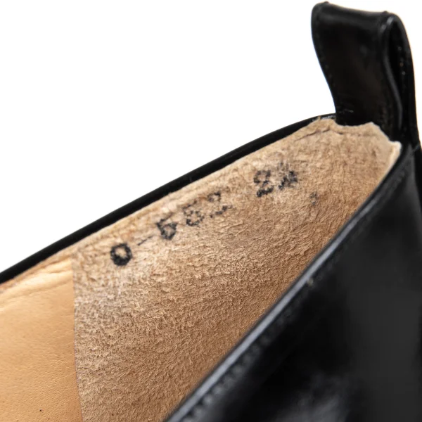 Jean Paul GAULTIER Square Heel Leather Penny Loafers K-173287_013