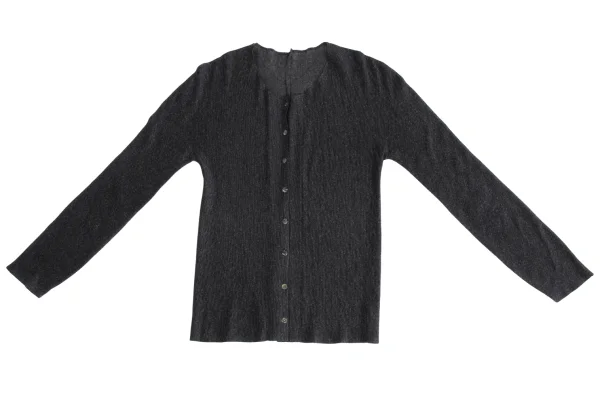 PLEATS PLEASE Mist Pleats Marble Cardigan K-173288_002