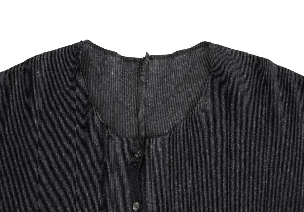 PLEATS PLEASE Mist Pleats Marble Cardigan K-173288_003