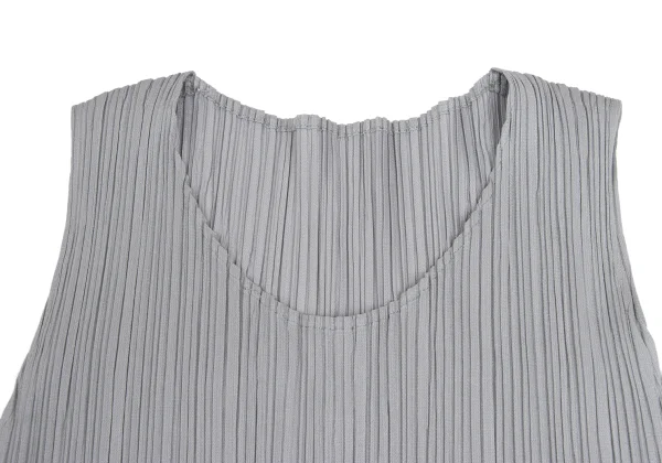 PLEATS PLEASE Pleated Sleeveles Dress K-173290_004