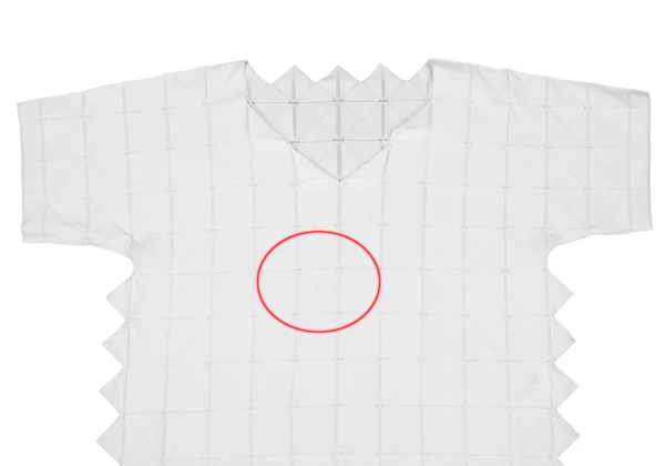 PLEATS PLEASE A-POC Triangle Jacquard Stretch T Shirt K-173291_003