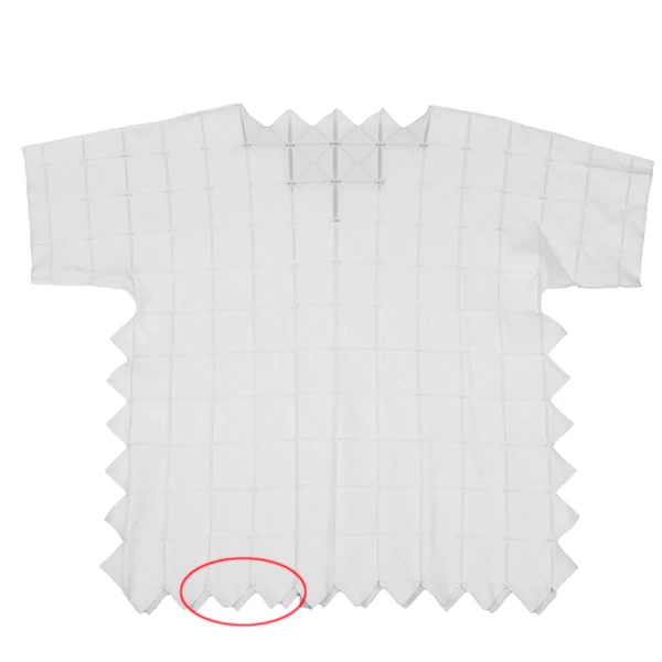 PLEATS PLEASE A-POC Triangle Jacquard Stretch T Shirt K-173291_011