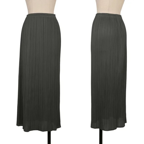 PLEATS PLEASE A-line Skirt Grey 2 K-173292_001