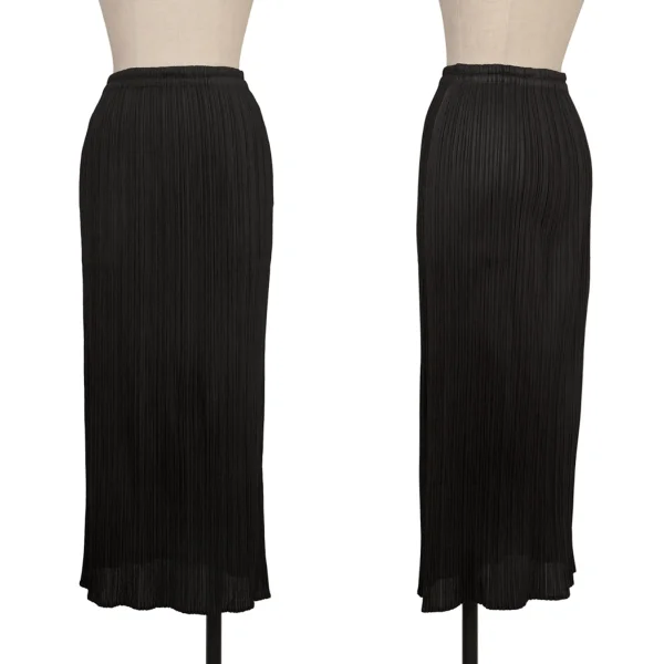 PLEATS PLEASE Side Pocket Design Skirt Black 1 K-173295_001